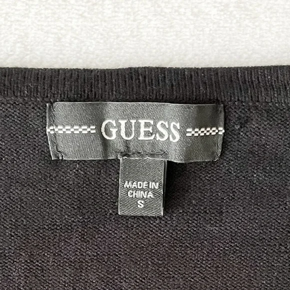 Guess Puff Sleeve Ruched Top - Picture 4 of 9